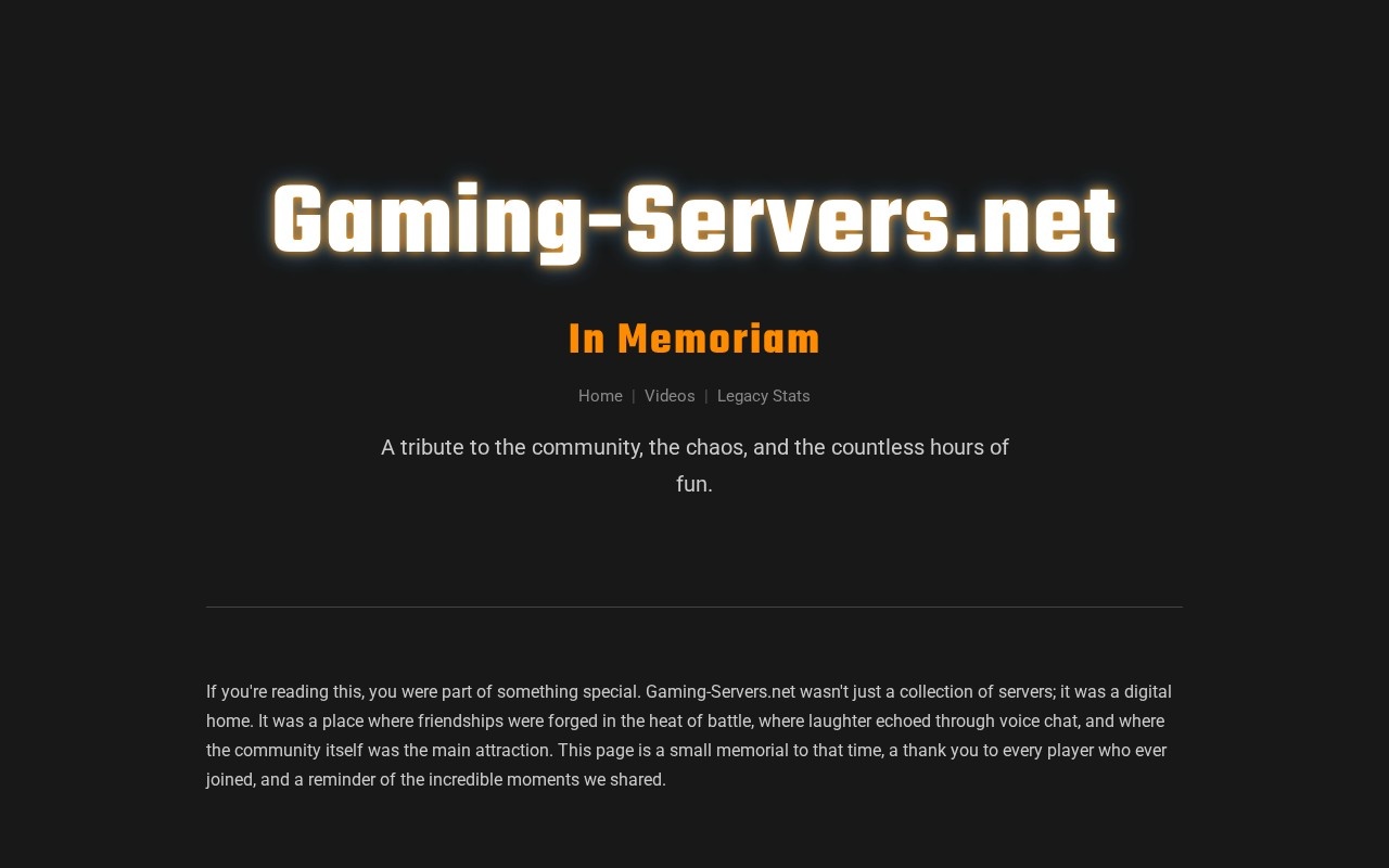 gaming-servers.net screenshot