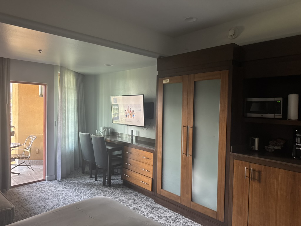 Villa kitchenette and living area — the standard Vacation Club two-bedroom layout