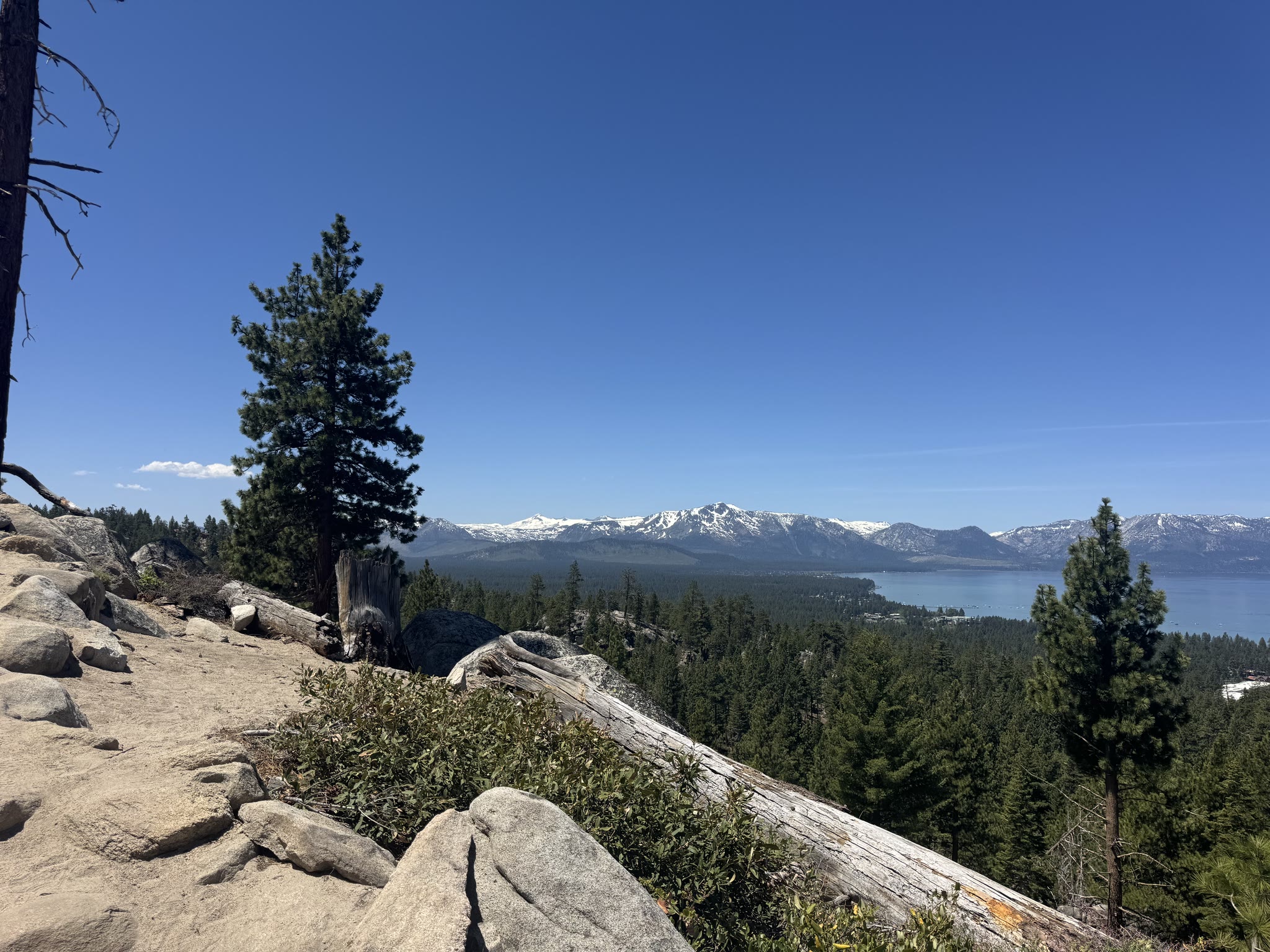 Same view a few steps along the trail